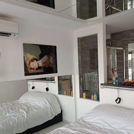 דירה Naturiste Cap D'agde Heliopolis F 72 אגדה